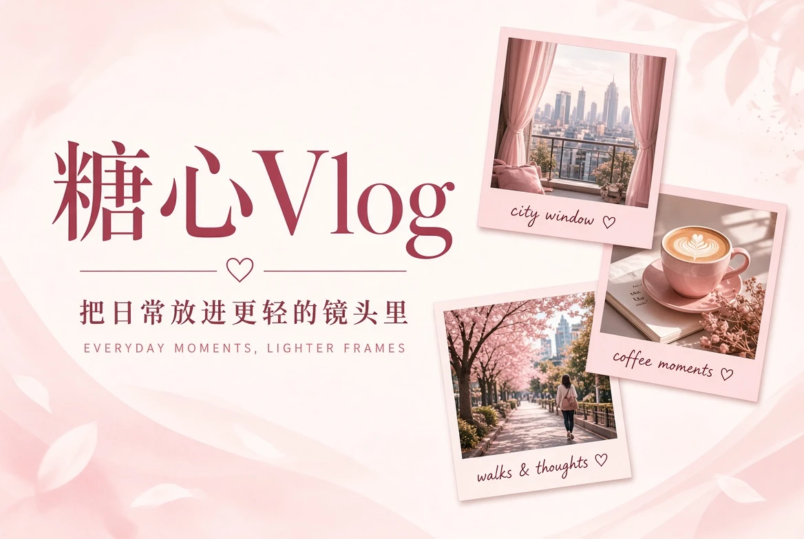 糖心Vlog品牌封面