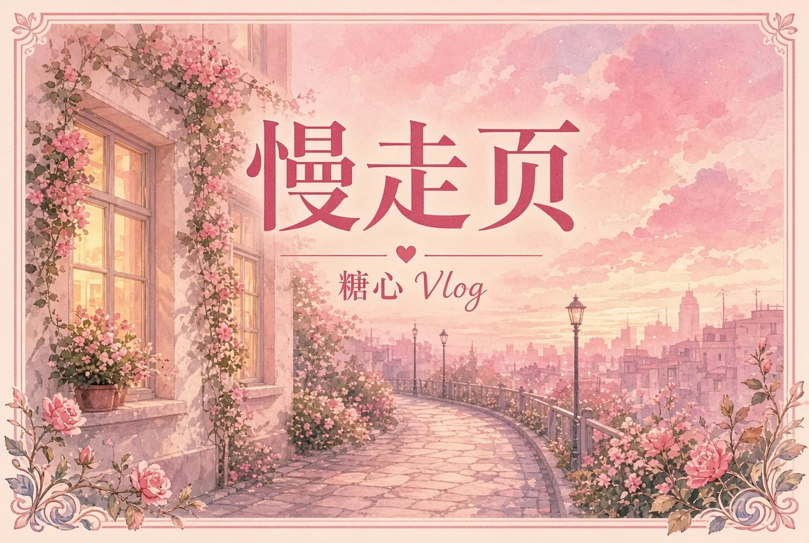 糖心Vlog慢走记录影像