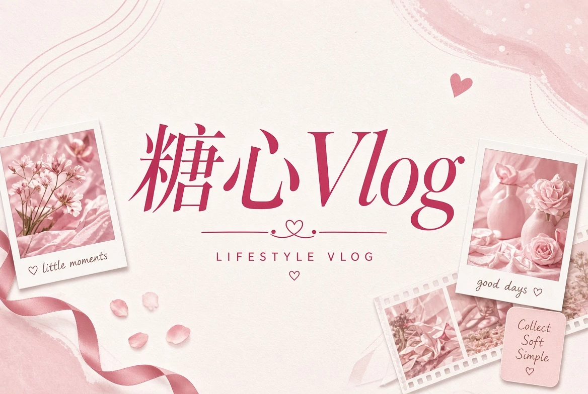 糖心Vlog品牌说明配图